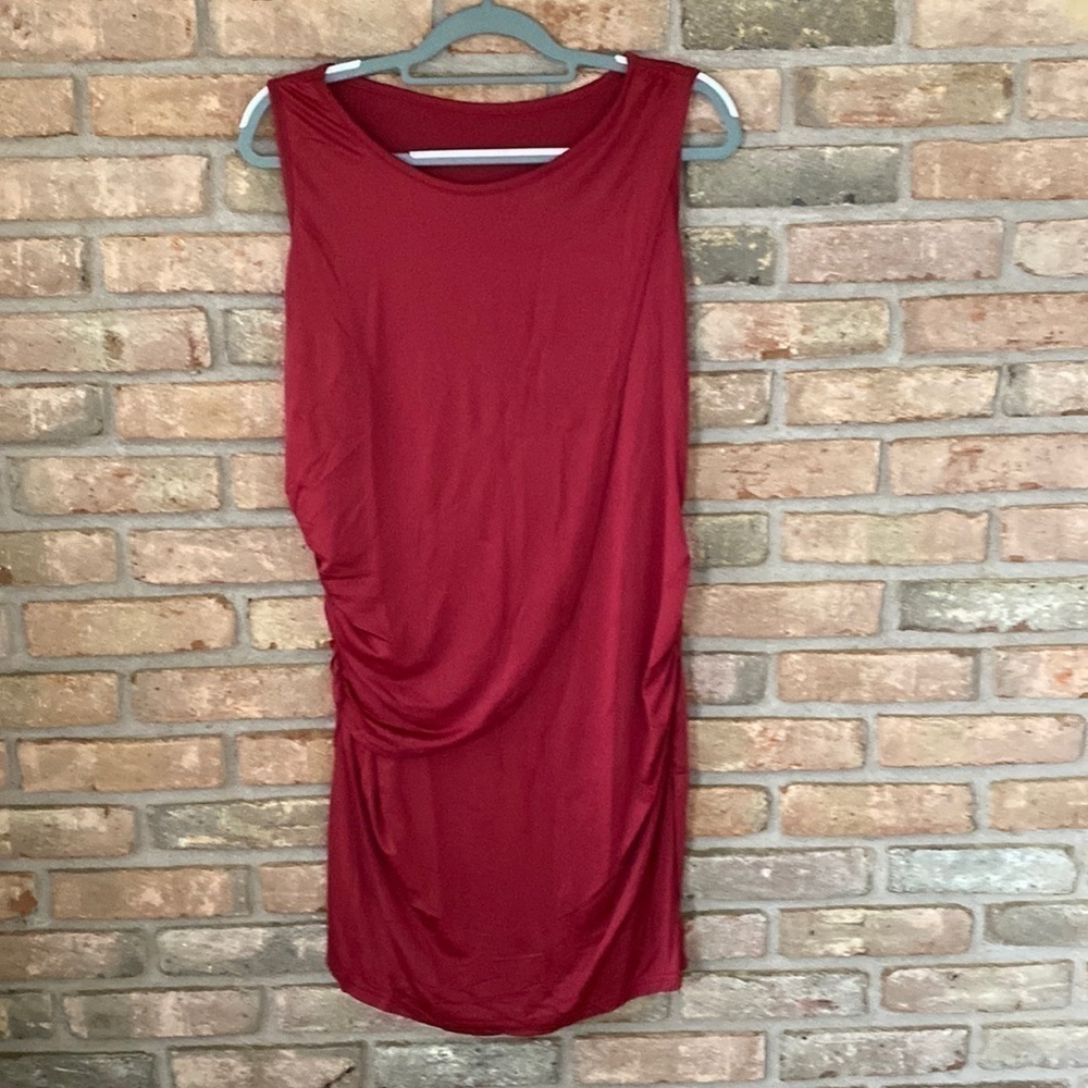 Sleeveless Bodycon Ruched Dress Size 5XL NWT